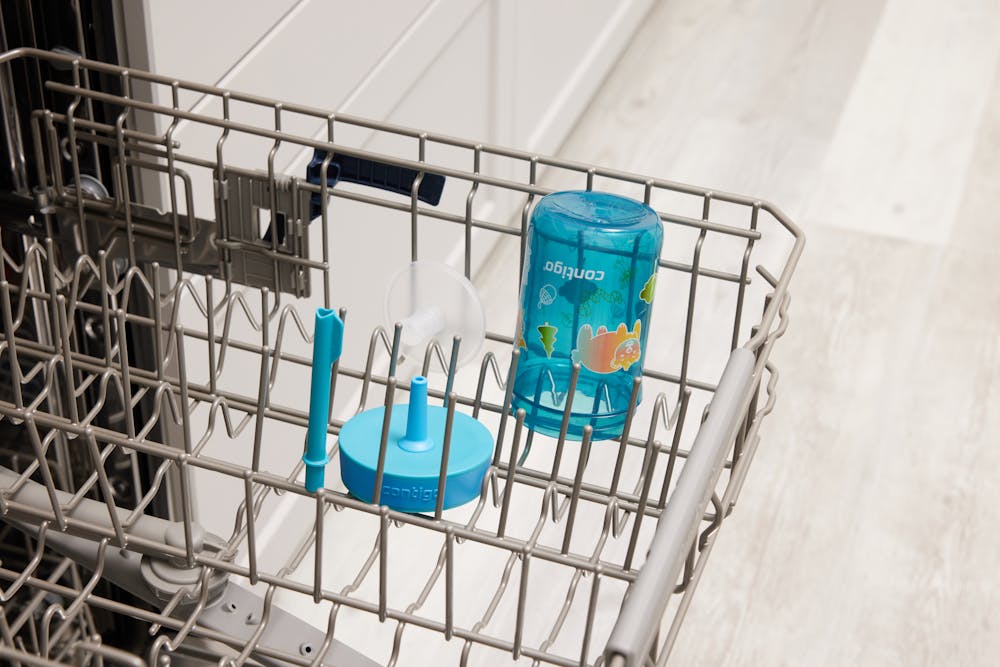 Kids Leighton Spill-Proof Tumbler with Straw, 14oz., 2-Pack - Juinper Blue Poppy & Forest Haven
