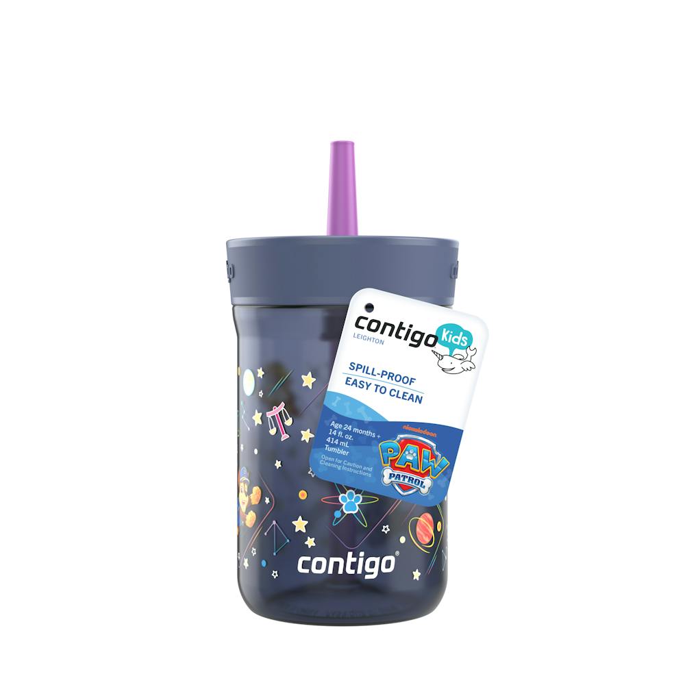 Kids Leighton Spill-Proof Tumbler with Straw, 14oz., 2-Pack - Space Zodiac