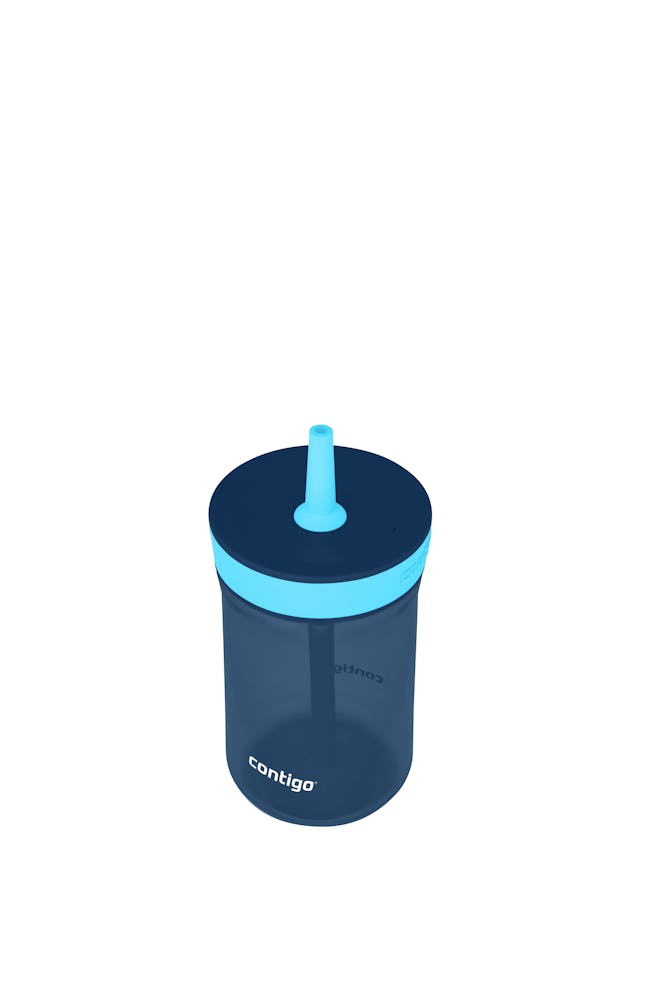 Kids Leighton Spill-Proof Tumbler with Straw, 14oz., 2-Pack - Blueberry & Blue Raspberry