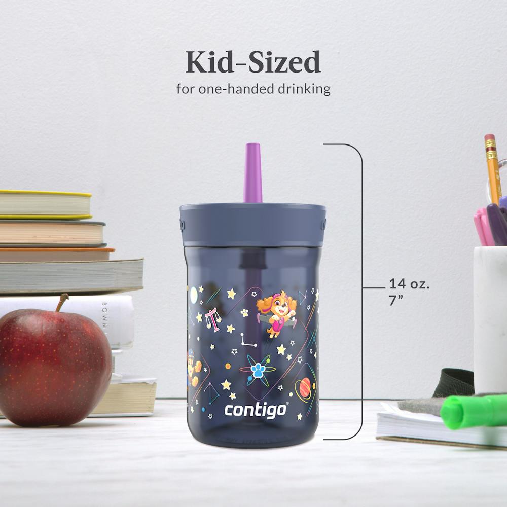 Kids Leighton Spill-Proof Tumbler with Straw, 14oz., 2-Pack - Space Zodiac
